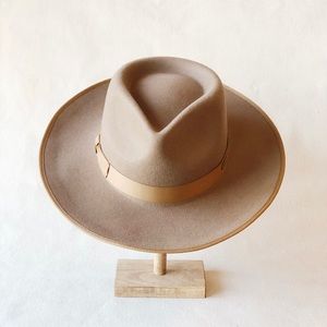 Brown Gigi Pip Monroe Rancher Hat
